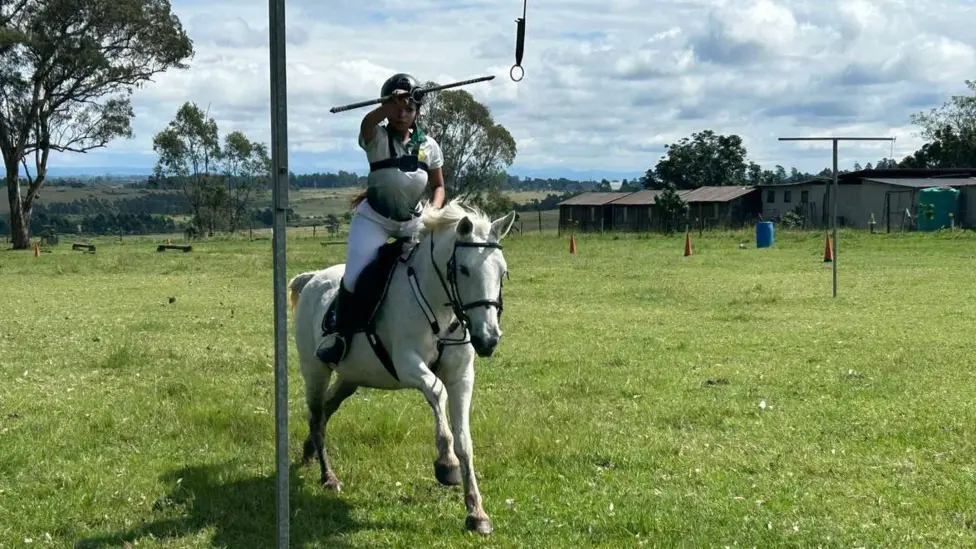 "I don't want it to die" - The black teen pioneer preserving cavalry sport.